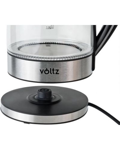 Електрическa канa Voltz - V51230E, 2200W, 1.7 l, черна - 2