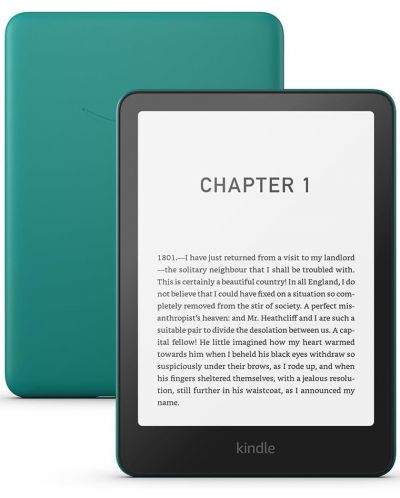 Електронен четец Kindle - Paperwhite 2024, 7'', 16GB, Jade | Ozone.bg
