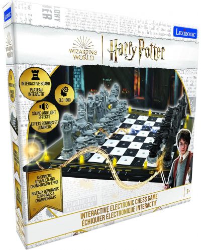 Електронен луксозен шах Lexibook: Harry Potter (With Lights and Sound Effects) - 1