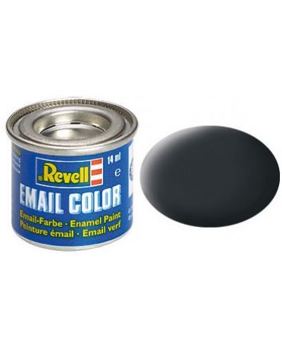 Eмайлна боя Revell - Атрацитено сиво, мат (R32109) - 1