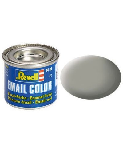 Eмайлна боя Revell - Каменно сиво, мат (R32175) - 1