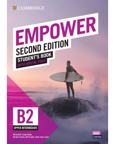 Empower Upper Intermediate Student's Book with Digital Pack (2nd Edition) / Английски език - ниво B2: Учебник с онлайн материали - 1