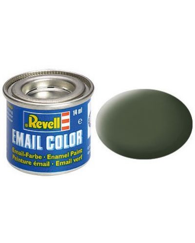 Eмайлна боя Revell - Бронзово зелено, мат (R32165) - 1