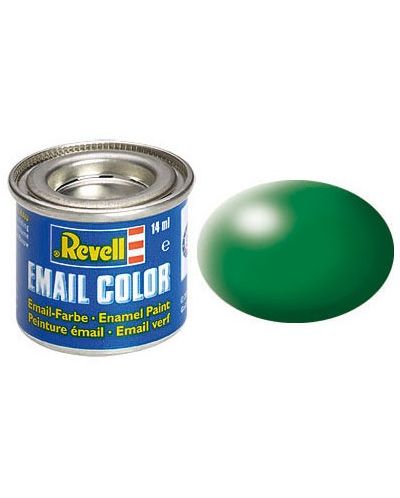 Eмайлна боя Revell - Копринено листно зелено (R32364) - 1