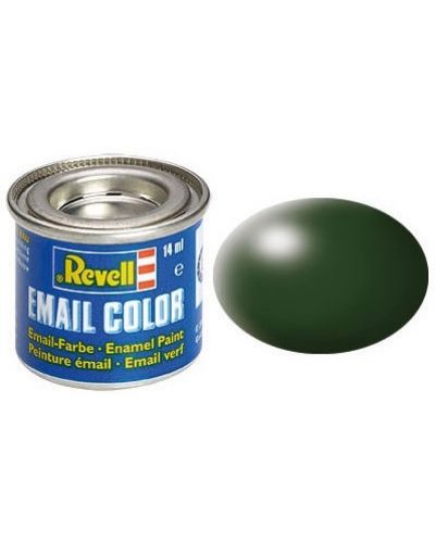 Eмайлна боя Revell - Копринено тъмнозелено (R32363) - 1