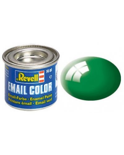 Eмайлна боя Revell - Изумрудено яркозалено, гланц (R32161) - 1