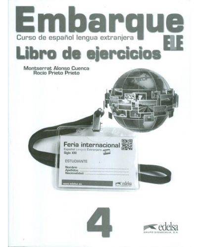 Embarque - ниво 4 (B2), 1 edicion: Учебна тетрадка по испански език  - 1