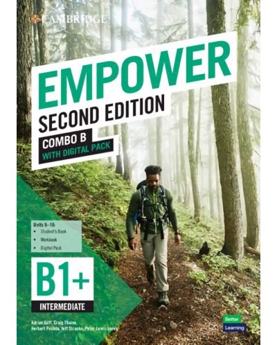 Empower Intermediate Combo B with Digital Pack (2nd Edition) / Английски език - ниво B1+: Учебник с терадка и онлайн материали, част 2 - 1