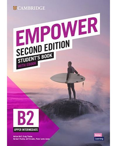 Empower Upper Intermediate Student's Book with eBook (2nd Edition) / Английски език - ниво B2: Учебник с код - 1