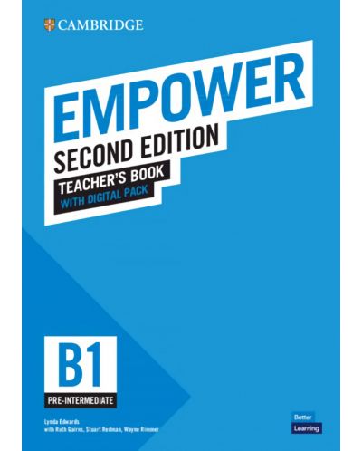 Empower Pre-intermediate Teacher's Book with Digital Pack (2nd Edition) / Английски език - ниво B1: Книга за учителя - 1