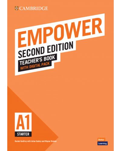Empower Starter Teacher's Book with Digital Pack (2nd Edition) / Английски език - ниво A1: Книга за учителя - 1