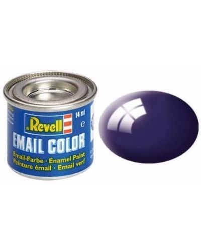 Eмайлна боя Revell - Нощно синьо, гланц (R32154) - 1