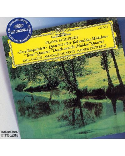 Emil Gilels - Schubert: Piano Quintet "The Trout"; String Quartet "Death and the Maiden" (CD) - 1