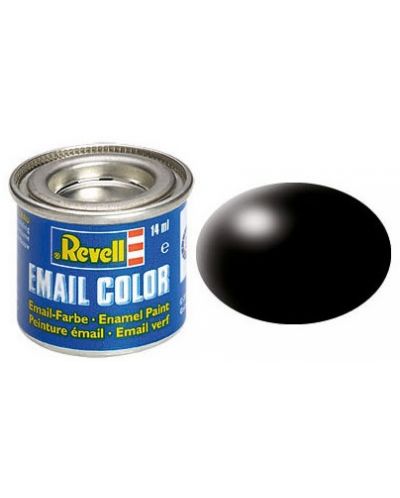 Eмайлна боя Revell - Копринено черно (R32302) - 1