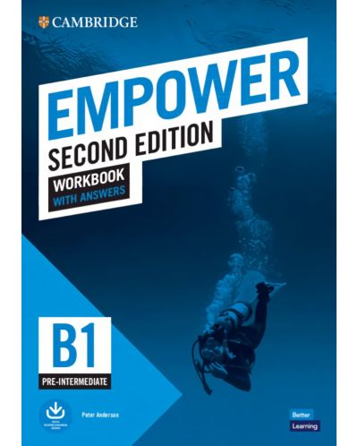 Empower Pre-intermediate Workbook with Answers (2nd Edition) / Английски език - ниво B1: Учебна тетрадка с отговори - 1