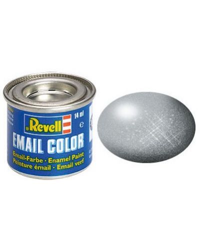 Eмайлна боя Revell - Сребристо, металик (R32190) - 1