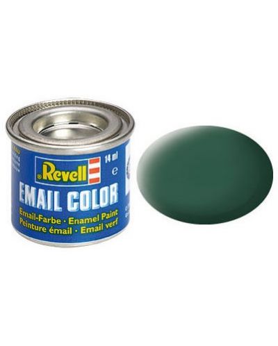 Eмайлна боя Revell - Тъмнозелено, мат (R32139) - 1