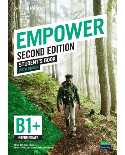 Empower Intermediate Student's Book with eBook (2nd Edition) / Английски език - ниво B1+: Учебник с код - 1