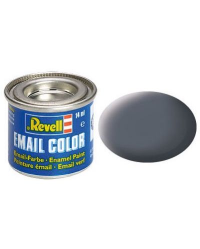 Eмайлна боя Revell - Прахово сиво, мат (R32177) - 1