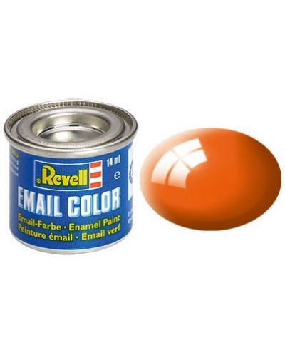 Eмайлна боя Revell - Оранжево, гланц (R32130) - 1