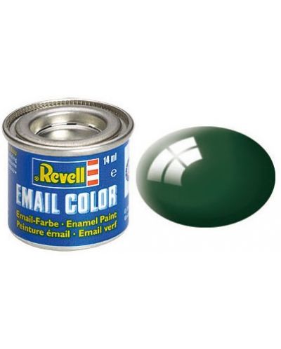 Eмайлна боя Revell - Морско зелено, гланц (R32162) - 1