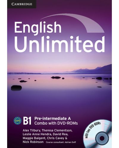 English Unlimited Pre-intermediate A Combo with DVD-ROMs (2)