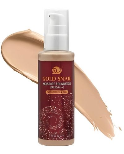 Enough Фон дьо тен Gold Snail, SPF30, N13, 100 ml - 2