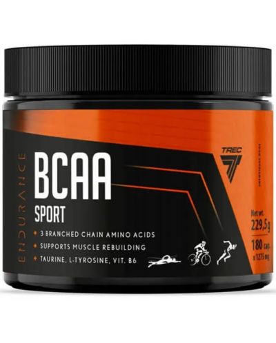 Endurance BCAA Sport, 180 капсули, Trec Nutrition - 1