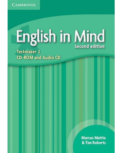 English in Mind Level 2 Testmaker CD-ROM and Audio CD / Английски език - ниво 2: CD с тестове + аудио CD - 1
