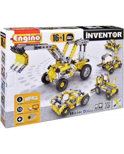 Конструктор Engino Inventor - 16 модела индустриални машини - 7
