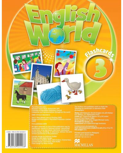 English World 3: Flashcards / Английски език - ниво 3: Флашкарти - 1