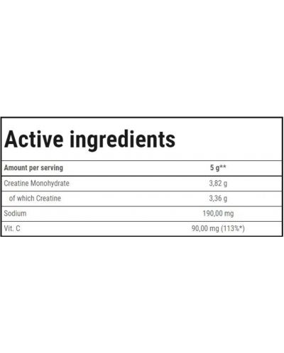 Endurance Creatine Sport, плодов пунш, 300 g, Trec Nutrition - 2