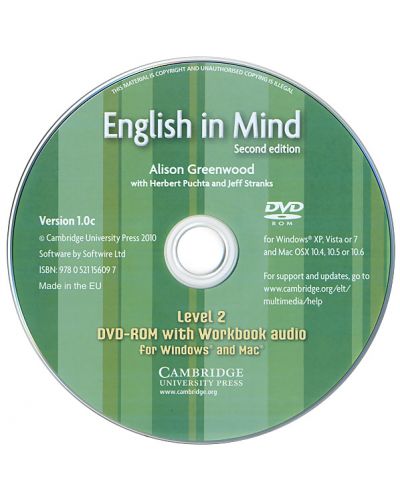 English in Mind 2: Английски език - ниво А2 и В1 + DVD-ROM - 2