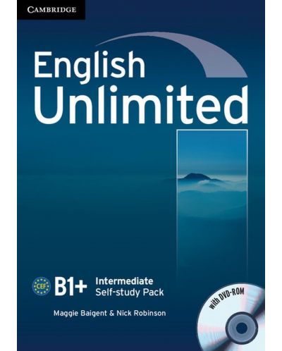 English Unlimited Intermediate Workbook: Английски език - ниво B1+ (учебна тетрадка с DVD-ROM) - 1
