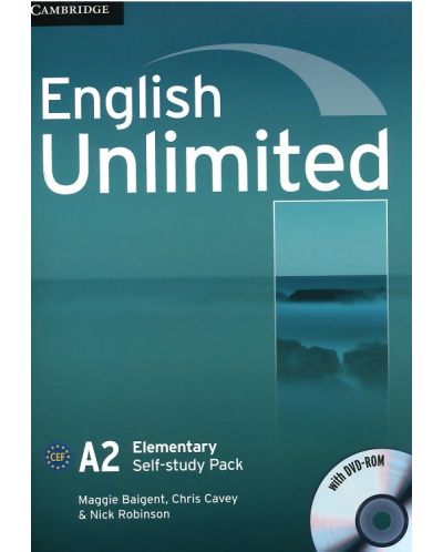 English Unlimited Elementary Workbook: Английски език - ниво A2 (учебна тетрадка с DVD-ROM) - 1