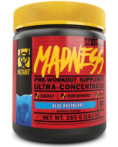 Madness, blue raspberry, 225 g, Mutant - 1