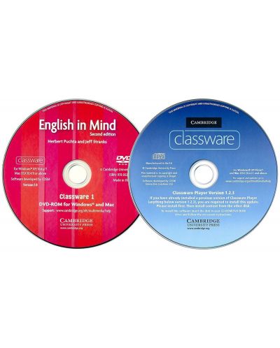 English in Mind Level 1 Classware DVD-ROM / Английски език - ниво 1: DVD с интерактивна версия на учебника - 2