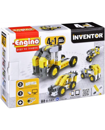 Конструктор Engino Inventor - 4 модела индустриални машини - 1