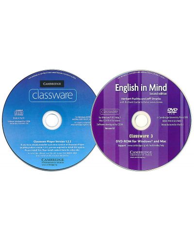 English in Mind Level 3 Classware DVD-ROM / Английски език - ниво 3: DVD с интерактивна версия на учебника - 2