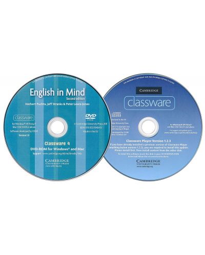 English in Mind Level 4 Classware DVD-ROM / Английски език - ниво 4: DVD с интерактивна версия на учебника - 1