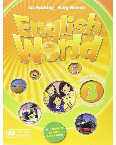 English World 3: Teacher's Guide + Pupil's eBook / Английски език - ниво 3: Книга за учителя + eBook - 1