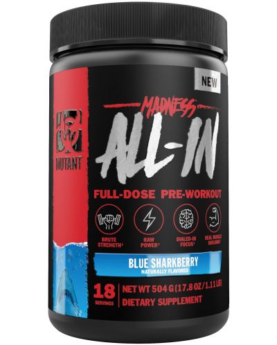 Madness All-In, blue sharkberry, 504 g, Mutant - 1