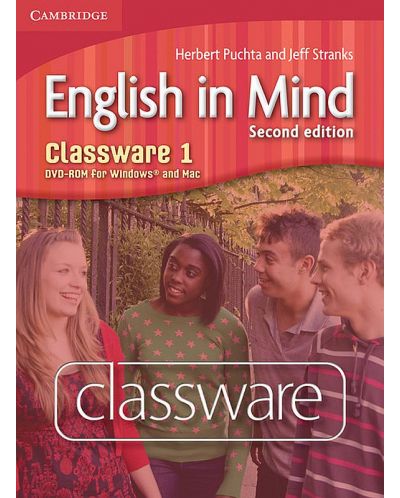English in Mind Level 1 Classware DVD-ROM / Английски език - ниво 1: DVD с интерактивна версия на учебника - 1
