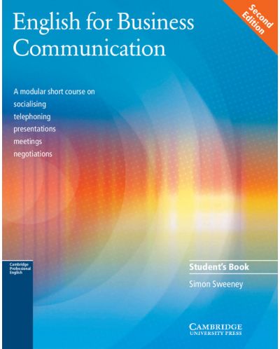 English for Business Communication Student's book - 1