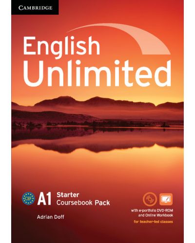 English Unlimited Starter Coursebook with e-Portfolio and Online Workbook Pack - 1