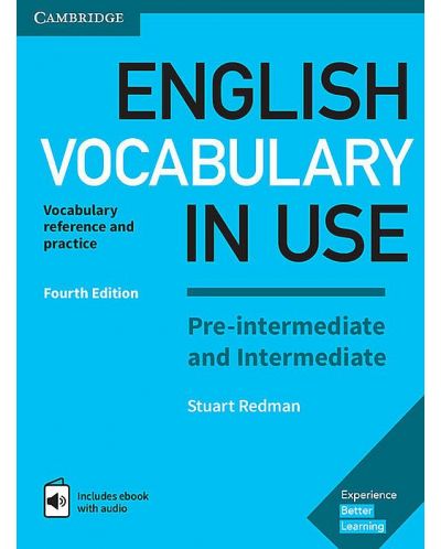 English Vocabulary in Use - ниво Pre-intermediate and Intermediate (Book + eBook with audio) - 4th Edition - 1