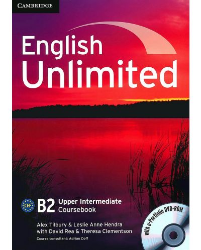 English Unlimited Upper Intermediate Coursebook with e-Portfolio: Английски език - ниво B2 (учебник с DVD-ROM) - 1