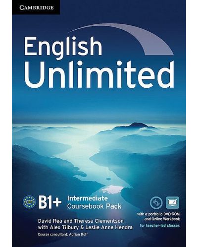 English Unlimited Intermediate Coursebook with e-Portfolio and Online Workbook Pack - 1