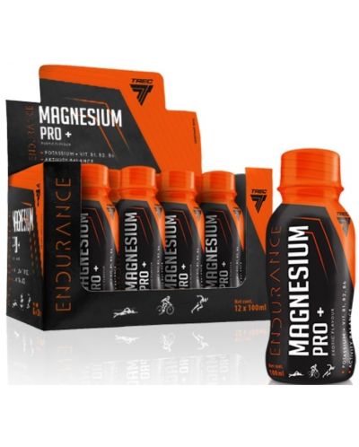 Endurance Magnesium Pro+, екзотични плодове, 12 броя х 100 ml, Trec Nutrition - 1