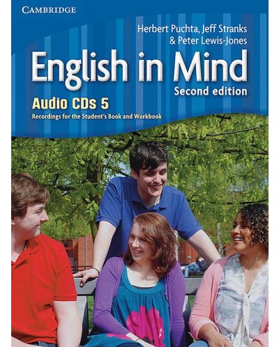 English in Mind Level 5 Audio CDs / Английски език - ниво 5: 4 аудиодиска - 1